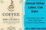 Bahan-Bahan Berkualitas untuk Stiker Label yang Menarik