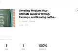 Earning $1 on the Third Day: My Medium Success Story