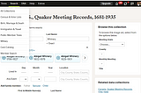 How to search Quaker records online, Part II, Finding the Juice