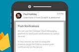 FCM Push notification — React native