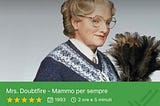 IL CINEMA SECONDO LIGUORI: MRS DOUBTFIRE (MAMMO PER SEMPRE)