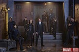Agents of S.H.I.E.L.D.: moving up with your head down