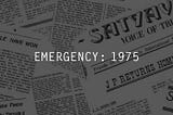 EMERGENCY(1975)