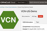 Rename Virtual Cloud Network (VCN) Components in Oracle Cloud