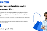 Level up your Tech skills with Coursera Plus 40% OFF