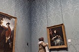 Taking pictures of people in museums