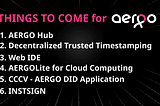 Things to Come for AERGO