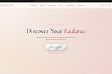 the landing page for “beautiful you”