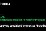 CARAMELBAY, sns PIBBLE develop and operator, selected as a supplier in the 2024 AI Voucher Support…