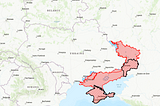 Today’s map of Ukraine. ISW