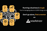 Why every entrepreneur needs wiseAdvizor?