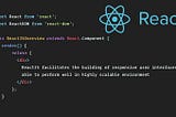 10 things you need to know about React