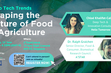 Deep Tech Trends Shaping the Future of Food & Agriculture