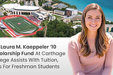 Laura Kaeppeler Creates Scholarship Fund At Carthage College To Assist With Tuition, Fees For…