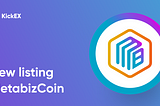 New listing on KickEX — Metabiz Coin