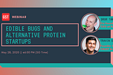Edible Bugs and Alternative Protein: Webinar Insights