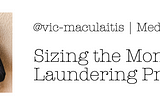 Sizing the Money Laundering Problem