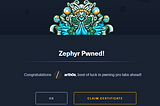 HackTheBox Zephyr Pro Lab Review