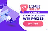 Developer Economics Q4 2019 Survey is Now Live!