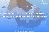 Repost: Espacios de participación ciudadana: Comunas de la Ciudad Autónoma de Buenos Aires…