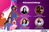 #ChoosetoChallenge panel discussion organized by Ideamart for Women