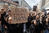 Black Lives Matter protest in Berlin