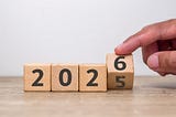Blocks of numbers showing the years 2025/6