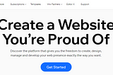 Get started with Wix