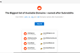 Subreddit-Domains Post launch Overview.
