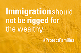 Immigration should not be rigged for the wealthy