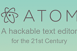 Getting started with Atom for ES2015 development