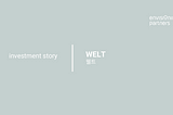 [Investment Story] WELT, a digital pharma company ushering in the era of personalized medicine