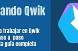 Dominando Qwik: Mi primer libro