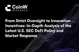 From Strict Oversight to Innovation Incentives: In-Depth Analysis of the Latest U.S.