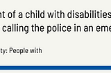 People with disabilities call for changes in policing