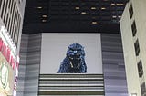 Godzilla Steps on Lego Store, Cries, and Goes Home