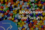 Public Sale Round 1 Ammounced