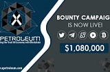 Our Bounty Campaign is live now with $1,080,000 Dollars Pool!