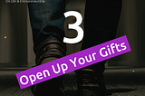 Walk With Me — Open Up Your Gifts