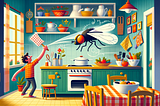 The Humble Tea Towel: An Unlikely Hero in Fly Swatting