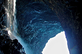 Sea Cave Waterfall, Kauai, Hawaii