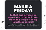 Make A Day — the ‘lost’ one.