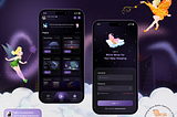 UX Design Challenges with a Glassmorphism Sleeping Noise App -Nafisa T Disha.