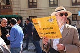 Una manifestación en Granada: