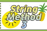 Java 8 | String Method 3