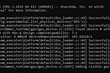 Installing Tensorflow on GPU