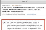 Future-Proofing Web3: University of Michigan Cites Landmark JBBA Study on Post-Quantum Blockchain