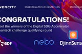 Meet the winners of the Digital SDG Accelerator cleantech challenge qualifying round