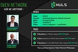Token Network and Nuls AMA Recap.