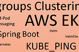 JGroups clustering in AWS EKS using KUBE_PING with a Spring boot App